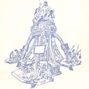 Boceto Falla Luis Cendoya 1963