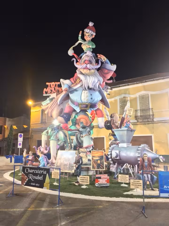 Falla Falla Luis Cendoya 2018 - Tot es mentida
